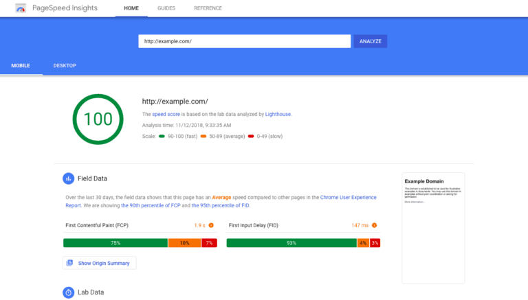 Improve Website Performance with Google Speedtest